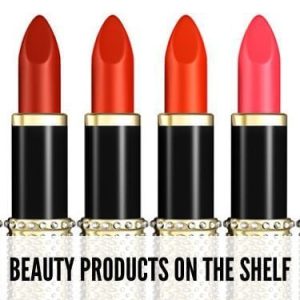 Beauty Products On The Shelf