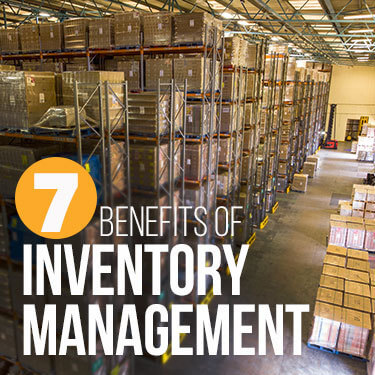 The inside of a warehouse with shelves full of boxes