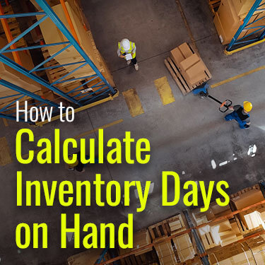 How to calculate inventory days on hand